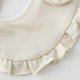 thumbnail image 2 of Baby Bibs Gentle Soft Double Layer Cotton Baby Newborn Infant Bibs for Unisex Boys Girls for Teething Drooling White, 2 of 3