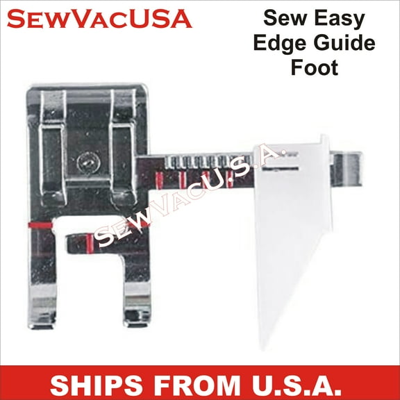 Sew Easy Adjustable Edge Guide Foot Fits SINGER HD500 & More See Description