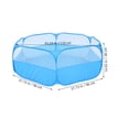 thumbnail image 2 of Phenofice Small Animal Playpen with Cover Blue Durable Nylon for Indoor Use 1Set, 2 of 8