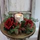 thumbnail image 5 of Christmas Decorations Candle Candlestick Garland Ring Desktop Ornaments Layout Props Dining Table Wine Bottle Decoration, 5 of 6