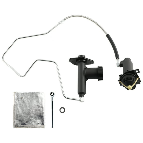 maXpeedingrods CC649005 Pre-Filled Clutch Master Cylinder and Slave Cylinder Assembly for Ford F250 F350 F Super Duty F59 1992-1997, 136.65513