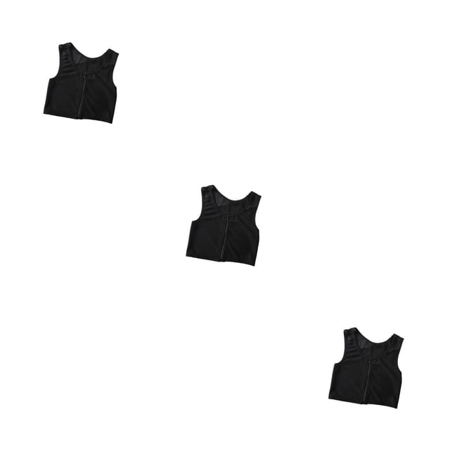 Sonducket Camiseta sin mangas Tomboy, camiseta, aglutinante de pecho, ropa interior deportiva transelástica, ropa corta reforzada reforzada para Type1 NO1