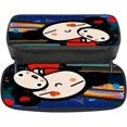 thumbnail image 4 of Pucca Trousse à Crayons en Cuir Mini Trousse à Crayons Petite Trousse à Stylos, 4 of 4
