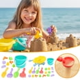 thumbnail image 2 of Spring And Summer Sand Play Tools Outdoor Toys Lightweight Beach Toy Set Fun Plastic Convenient Beach Sand Toys Interactive Games, 2 of 8