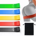 thumbnail image 3 of Ligas de Resistencia Banda de Ejercicio kit 5 pz Mulgticolor, 3 of 3