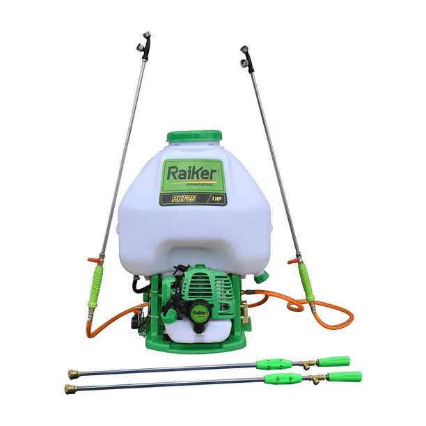 Fumigadora agrícola RAIKER doble varilla 25 litros 1 hp
