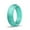 B-Mint Green, variant on Unisex Flexible Women Men Hypoallergenic Rubber Ring Silicone Wedding Rings Band-C-gold-10