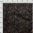 thumbnail image 3 of oneOone Polyester Spandex Black Fabric Florals Sewing Fabric By The Yard Printed Diy Clothing Sewing Supplies 56 Inch Wide, 3 of 4