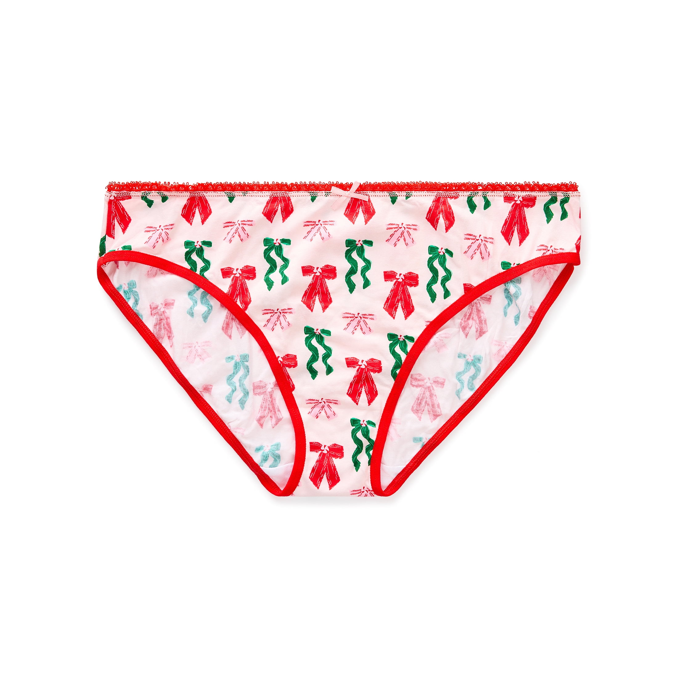 Packed Party Women's Christmas Tree Giftable, 3-Pack, Hipster Panties, Sizes S-XXL