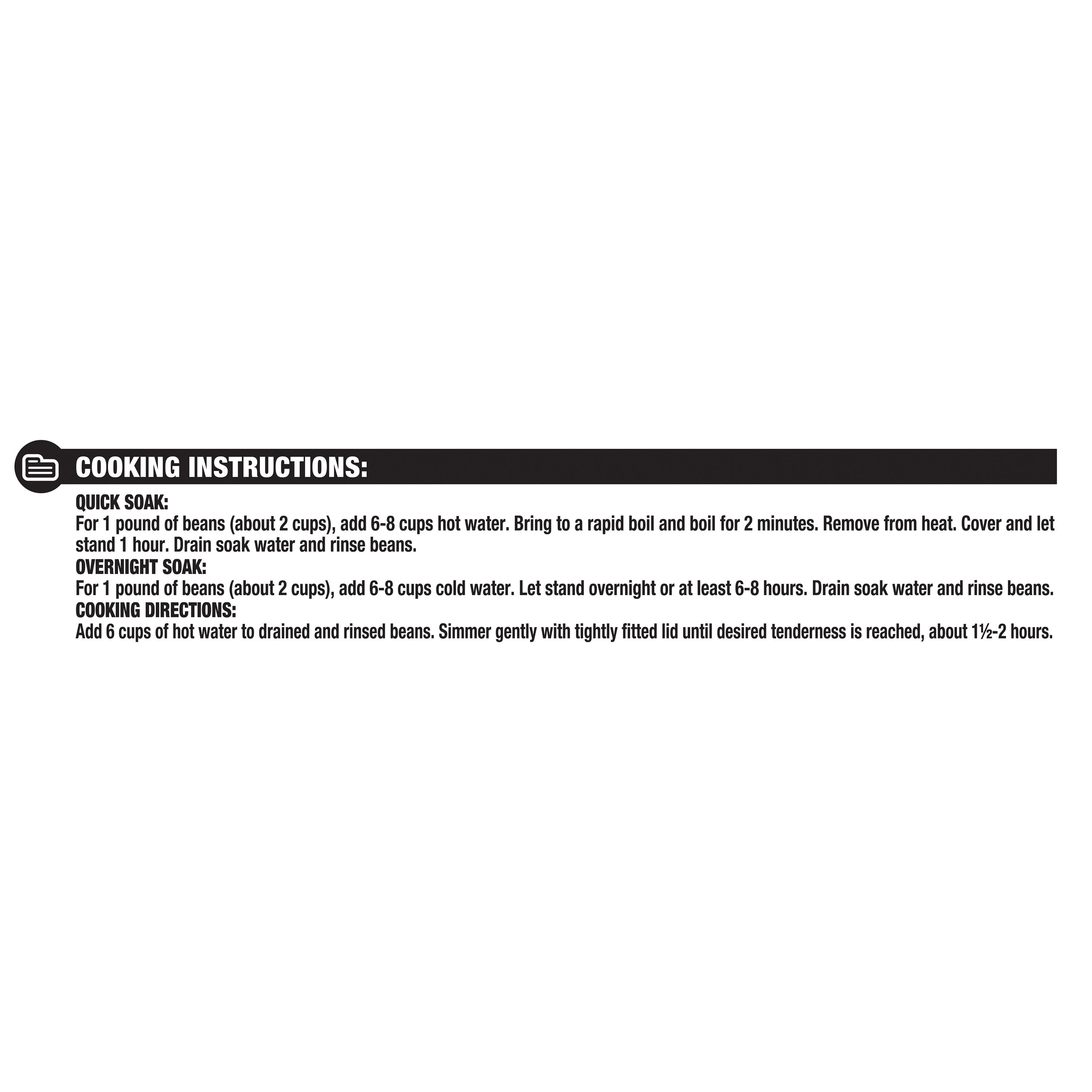 Great Value Black Beans, 1 lb