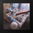 thumbnail image 2 of French-Roussia, Heather 15x15 Black Modern Framed Museum Art Print Titled - After Golf II, 2 of 5