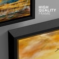 thumbnail image 4 of wall26 Framed Canvas Print Wall Art Mermaid &amp; Ghost Ship in Sunset Seascape Nature Wilderness Illustrations Realism Rustic Scenic Colorful for Living Room, Bedroom, Office - 16"x24"x3 B, 4 of 5