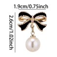 thumbnail image 2 of Elegant Minimalist Pearl Drop Earrings for Women Delicate Dangle Jewelry Fashion Accessory Timeless Her Everyday Wear, 2 of 6