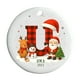 thumbnail image 2 of Adornos navideños con letras del alfabeto | 26 colgantes decorativos | Decoración navideña personalizada para hacer tú mismo, 2 of 6