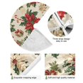 thumbnail image 4 of Yayeee Christmas Tree Skirt 47 inches for Xmas Tree Holiday Party Decoration, Christmas Poinsettia, 4 of 6