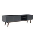 thumbnail image 4 of Mueble de tv Cuauhtémoc nogal 200 cm - Gris oscuro GAIA Cuauhtémoc, 4 of 8