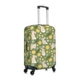 thumbnail image 3 of Kdxio Happy Easter Pattern Luggage Cover for Travel,Elastic and Durable,Fits 18-32 Inch,-No luggage included, 3 of 8