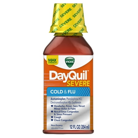 Vicks DayQuil sévère rhume et grippe secours Liquide 12 fl oz