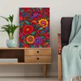 thumbnail image 5 of Vibrant Floral Birds Canvas Print Wall Art for Living Room Bedroom Office Kitchen Apartment Home Decor, 5 of 8