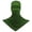 Dark Green_001, variant on Domuza Balaclava men women solid color face mask 2026 Summer Cooling Sun UV Protection Hood Breathable Full Head Mask Face Cover for Cycling Fishing Army Green One Size