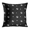 thumbnail image 1 of BOSDECO Abstract Geometric Simple Monochrome Minimalistic Pattern Crabs Aquarium Beauty Bubble PillowCase Pillow Cover 20x20 inch, 1 of 1
