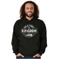 thumbnail image 5 of Seek Kingdom of God Christian Hoodie Sweatshirt Women Men Brisco Brands L, 5 of 6