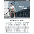 thumbnail image 6 of NORTHYARD Men's 5 Inch Shorts Athletic Running Quick Dry Gym Short with Zip Pockets, Sizes S-2XL, 6 of 7