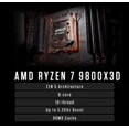 thumbnail image 6 of MEK AI-Enhanced Gaming PC Desktop Computer - NVIDIA GeForce RTX 5080, AMD Ryzen 7 9800X3D Up to 5.2GHz, 32GB DDR5 RGB, 2TB NVME M.2 SSD, 850W 80+ GOLD PSU, WiFi+BT, Windows 11, 6 of 9