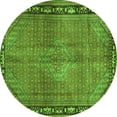 thumbnail image 1 of Ahgly Company Indoor Round Persian Green Traditional Area Rugs, 8' Round, 1 of 1