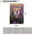 thumbnail image 3 of Easygdp Dog in Lavender Flowers Garden Flag Yard Flag Welcome Flag, Double-Sided, Weather Resistant for Outdoor Decor - 12.5"x18", 3 of 9