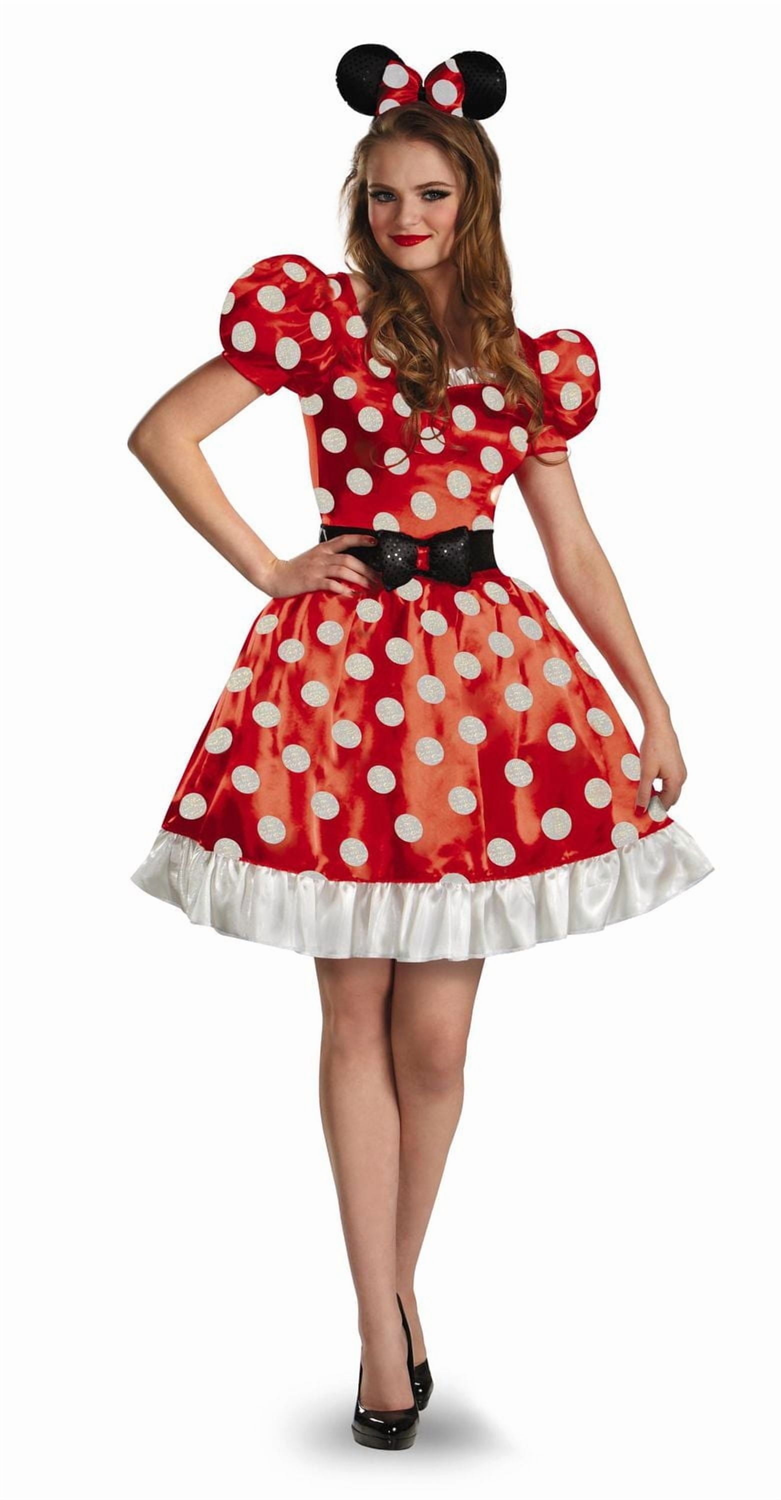 Disguise Disney Red Minnie Classic Adult Costume