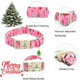 thumbnail image 2 of Collar para perro Lionheart Glory Pink Christmas Tree ajustable, 2 of 6