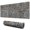 Black and Tan, variant on Long Mouse Pads for Desk,Black and Tan Leopard Print Desk Mats on Top Of Desks, Desk Mouse Pad Extra Large with 3mm Non-Slip Base and Stitched Edge for Gaming,Office,Work,Home 31.5"x11.8"