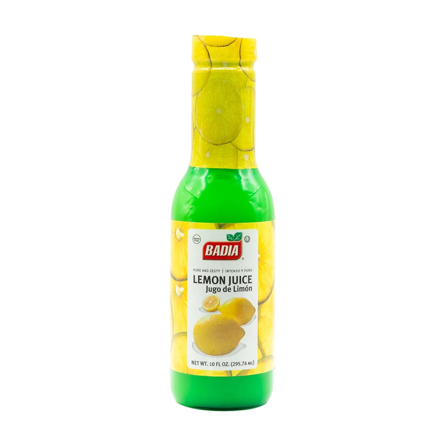 Pack of 12, Badia Lemon Juice, 10 fl oz