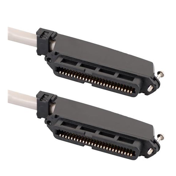 Icc 25-Pair Cable Assembly, F-F, 90�, 5'