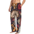 thumbnail image 2 of Xecao Forest Wild Mushroom Men's Straight Lounge Pajama Pants: The Ultimate in Comfortable Sleepwear, 2 of 9