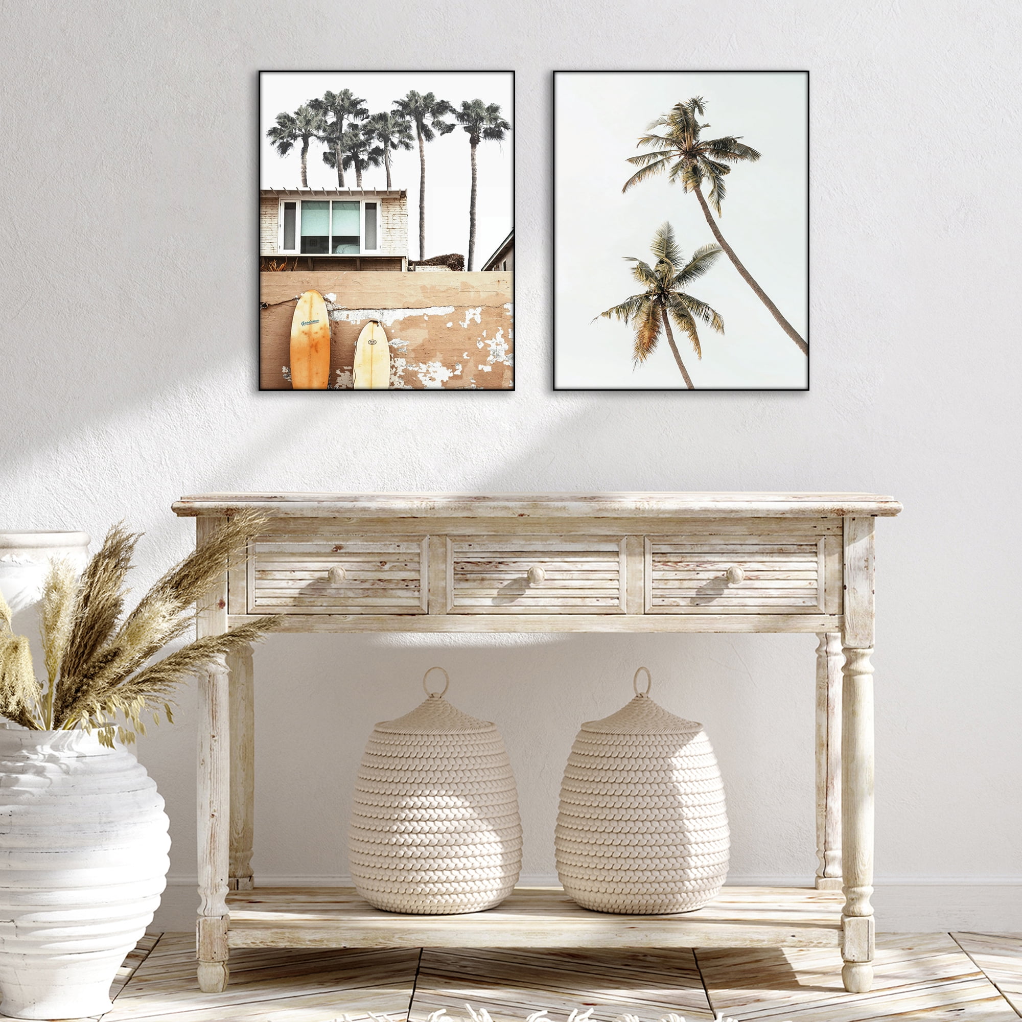 Americanflat 16x20 Front Loading Picture Frame with Shatter-Resistant Glass 2 Pack Metropolitan Photo - Black