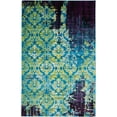 thumbnail image 3 of Unique Loom Aegean Imperial Rug Blue/Black 5' 1" x 8' Rectangle Damask Bohemian Perfect For Living Room Bed Room Dining Room Office, 3 of 4