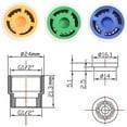 NASIQXB Shower Power Reduction Limiter Set Water Flow Limiter Shower photo-gallery-ukraine-woman