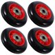 thumbnail image 4 of Gym Replacement Wheel Rollers Fitness Roller Wheel For Exercise Machines Versatile Swivel PP Material 4Pcs, 4 of 5