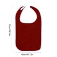 thumbnail image 3 of Adult Bibs for Elderly Women Men, Reusable Terry Cloth Bibs, Towels Adult Bibs for Eating, Waterproof Bib for Eating, Adjustable and Washable, 3 of 6