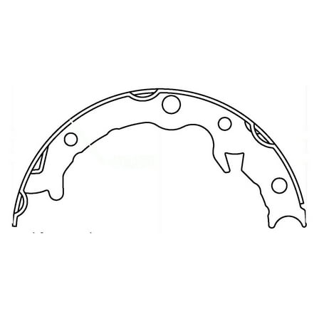 Centric 111.10220 Centric Brake Shoes