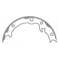 Centric 111.10220 Centric Brake Shoes