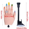thumbnail image 5 of Practice Hand for Acrylic Nail,Mannequins Hand for Nails Practice,Nails Art Hand, 5 of 21