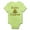 Kiwi, variant on CafePress - Happy Camper Infant Bodysuit - Baby Light Bodysuit, Size Newborn - 24 Months