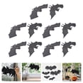 thumbnail image 3 of 10pcs Halloween Hanging Rubber Bats Realistic Horror Hanging Bats Halloween Props, 3 of 7