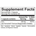 thumbnail image 2 of Ortho Molecular Reacted Iron - 60 Capsules, 2 of 7
