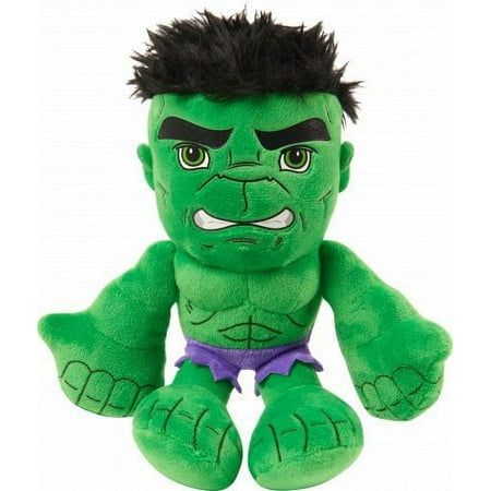 Just Play Marvel Sha Bean Plush Hulk - Feature Plush