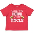 thumbnail image 3 of Inktastic Watching Football with My Uncle Boys or Girls Toddler T-Shirt, 3 of 5