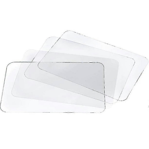 Clear Placemats Washable Placemats For Heat Resistant Non-slip Kitchen Placemats Table (8pcs)